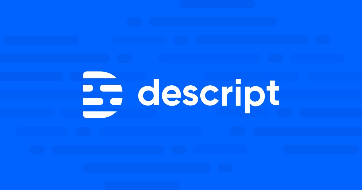 ديسكريبت (Descript)